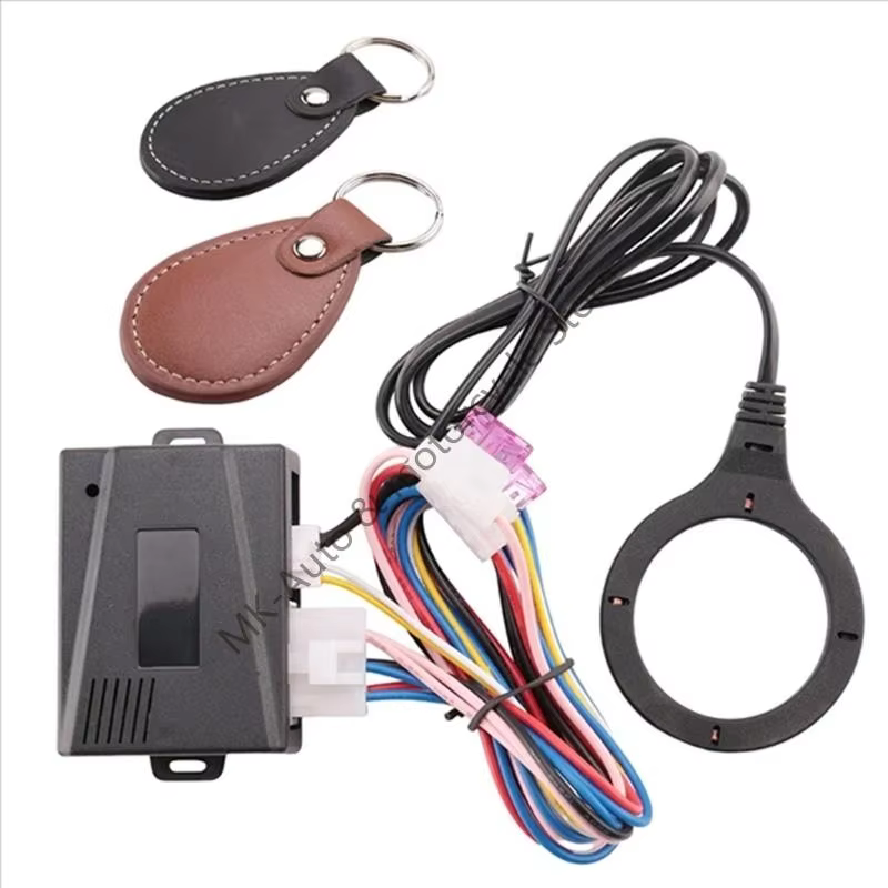 Car Engine Immobilizer with 128 Bit Encryption and Alarm