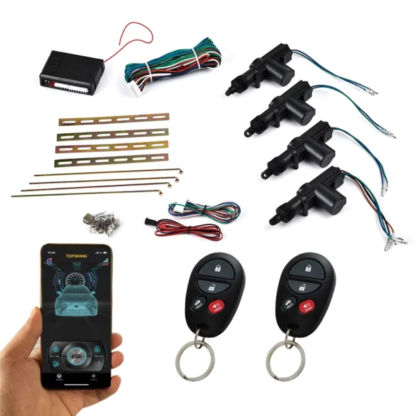 Universal Car Keyless Entry System with Mobile App Control