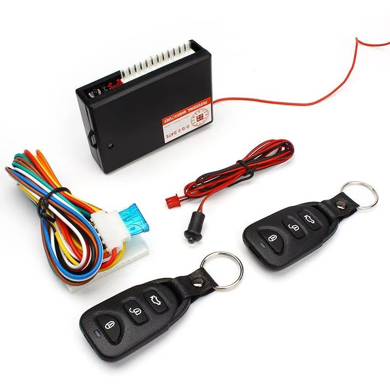 Car Alarm Remote Central Lock Kit with Keyless Entry