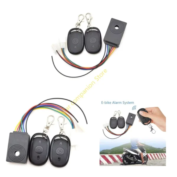 Reliable Anti-Theft Alarm System for Electric Bikes 11UD