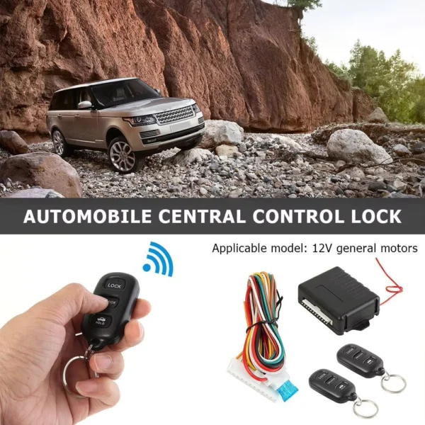 Car Remote Central Door Lock Kit with Keyless Entry