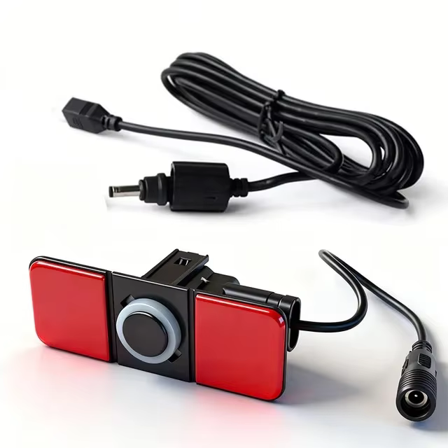 Ultrasonic Flat Parking Sensor Probe for Car Reverse Radar