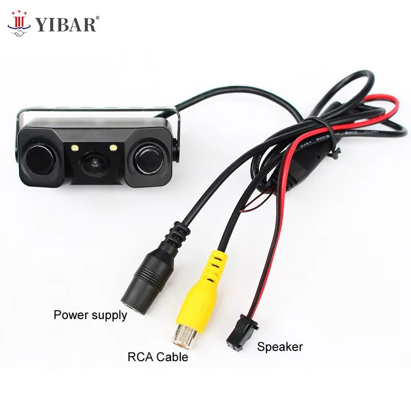 3In1 Night Vision Car Rear View Camera with Sensor