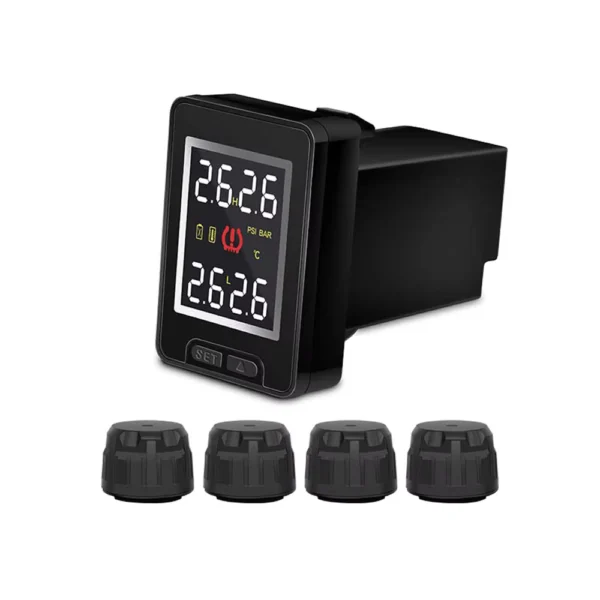 Wireless Car TPMS Tire Pressure Monitor System with 4 Sensors