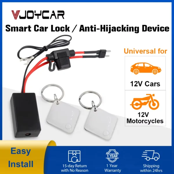 12V Car & Motorcycle RFID Engine Immobilizer Lock