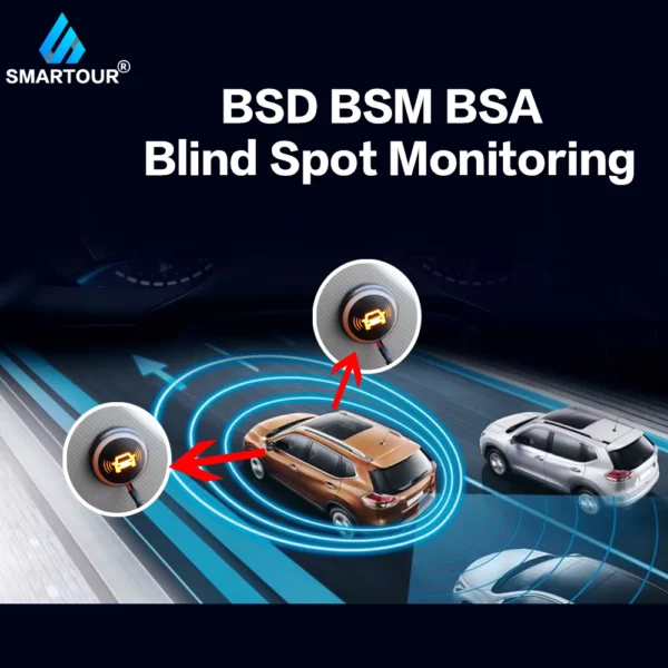 Smartour 12V Blind Spot Monitoring Car Radar System