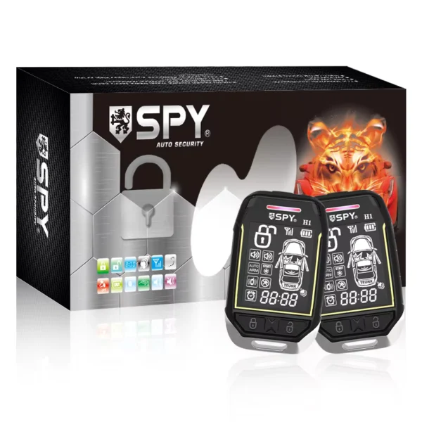 SPY Two-Way Universal Car Alarm System with Remote Start