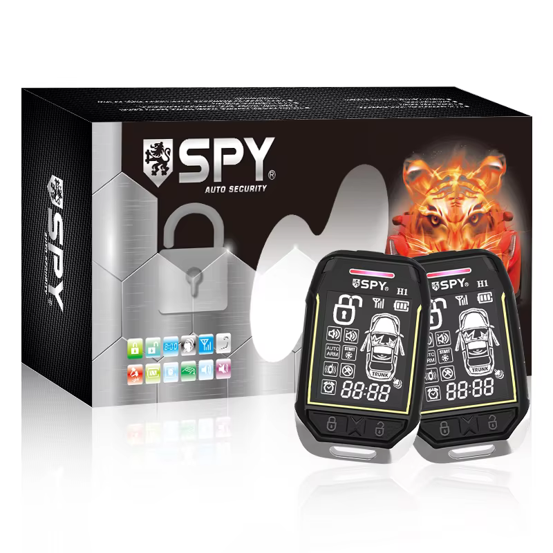 SPY Two-Way Universal Car Alarm System with Remote Start