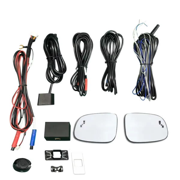 Jaguar Car Blind Spot Monitoring System with Sensors