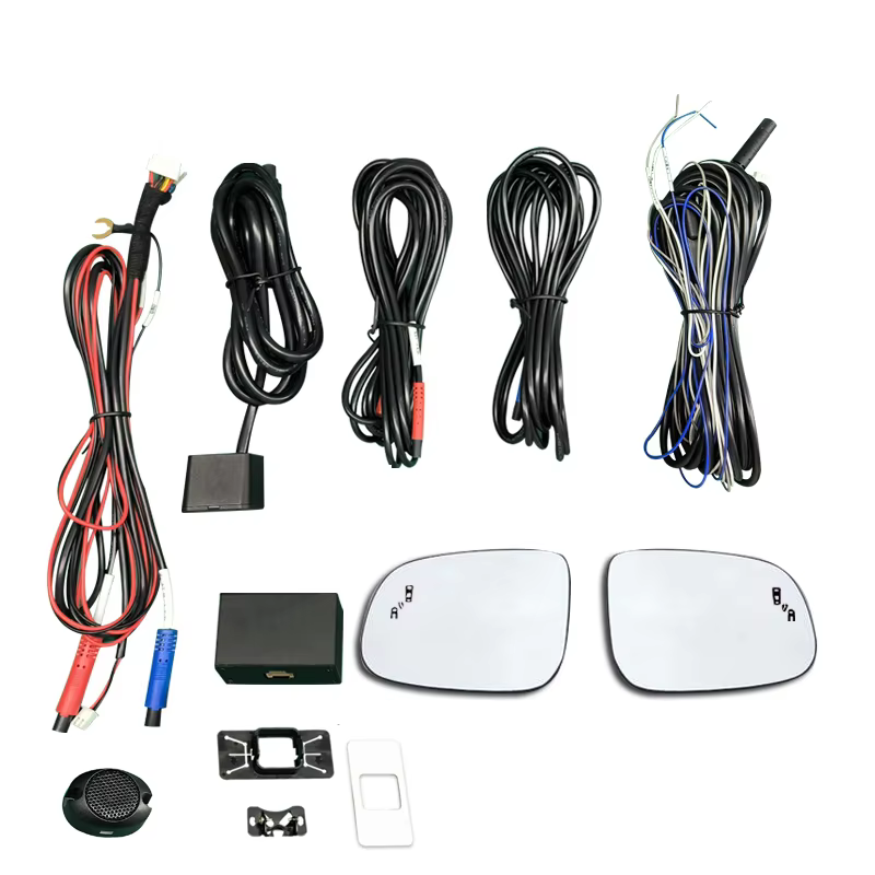 Jaguar Car Blind Spot Monitoring System with Sensors
