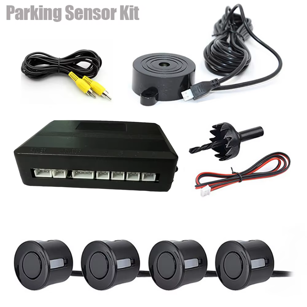 Risingon Video Parking Sensor Kit with Digital Display