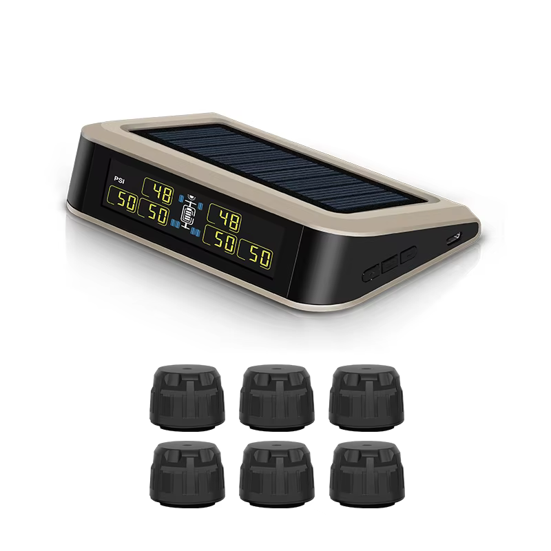 CAREUD Solar TPMS for Bus RV Truck with 6 Sensors