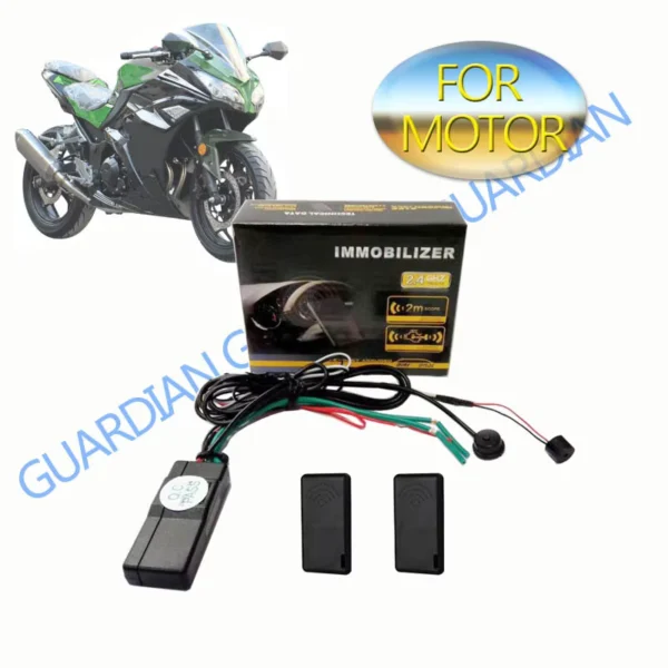 Moto Immobilizer RFID Wireless Engine Lock System