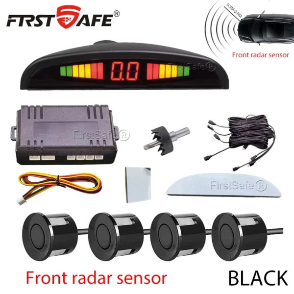 First Safe Front Mounted 4-Sensor Parking Alarm Kit
