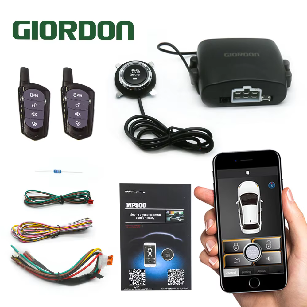 GIORDON PKE Car Keyless Entry & Alarm System Kit
