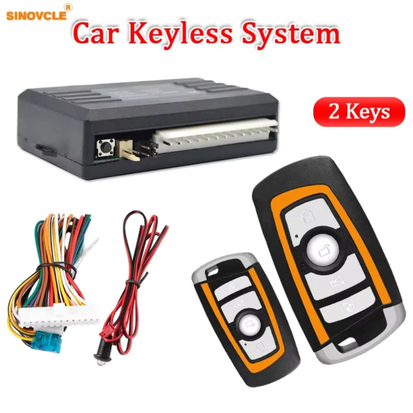 Universal 12V Car Keyless Entry & Central Lock Kit