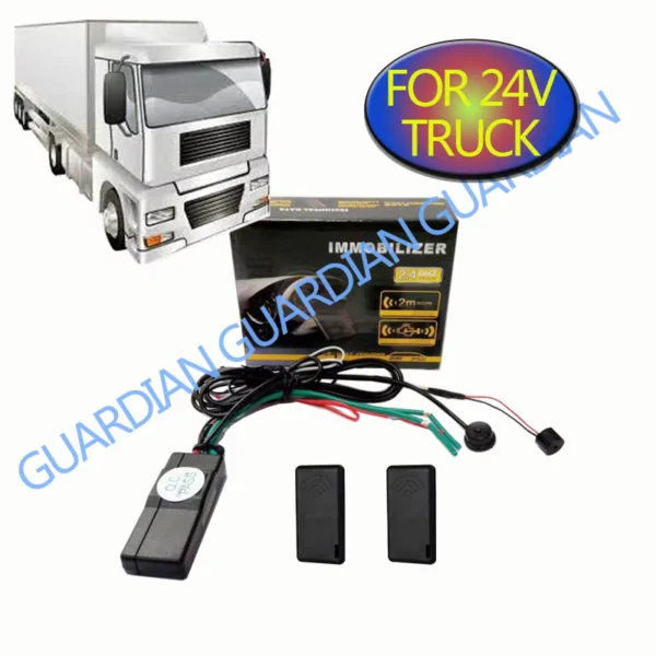 24V RFID Wireless Truck Immobilizer Anti-Theft System