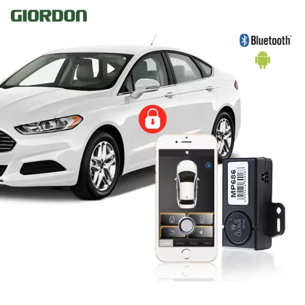 Universal Car Keyless Entry System with Mobile Control MP686
