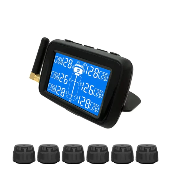 CAREUD U901T Truck Wireless TPMS with 6 Sensors