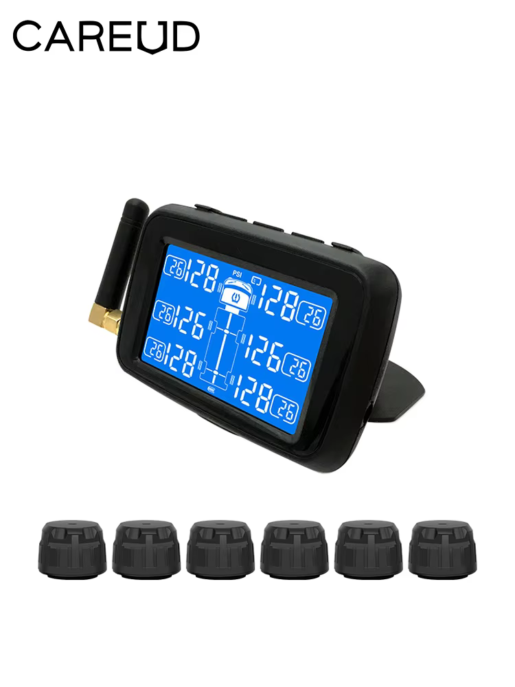 CAREUD U901T Truck Wireless TPMS with 6 Sensors