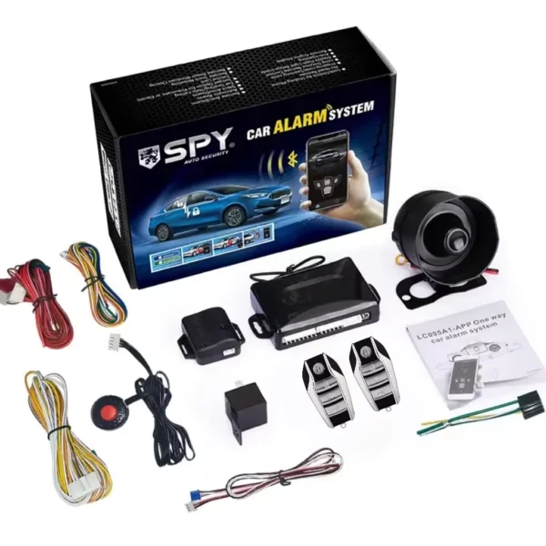 SPY Keyless Entry Bluetooth Smart Car Alarm System