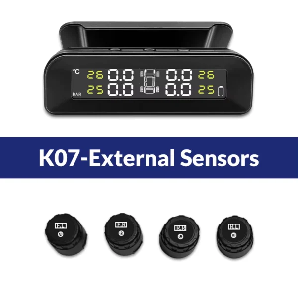 E-ACE Smart TPMS Tire Pressure & Temperature Monitor