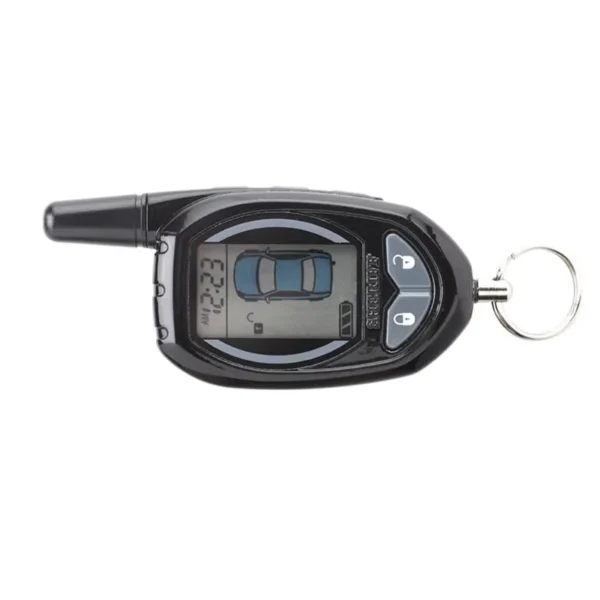 Two-Way ZX-1055 LCD Remote Keychain for Sheriff Alarm