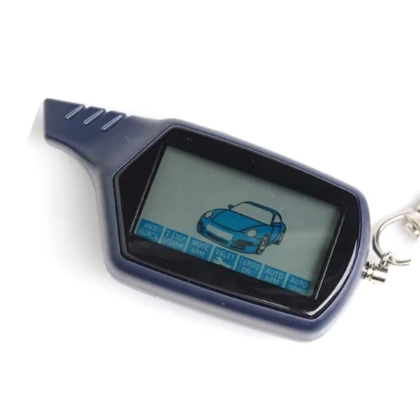 UNIWALKER 2-Way B6 LCD Remote Car Alarm Key Fob
