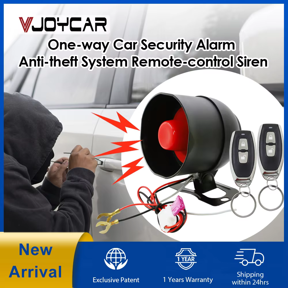 Vjoycar DIYV1 Wireless One-Way Car Alarm System