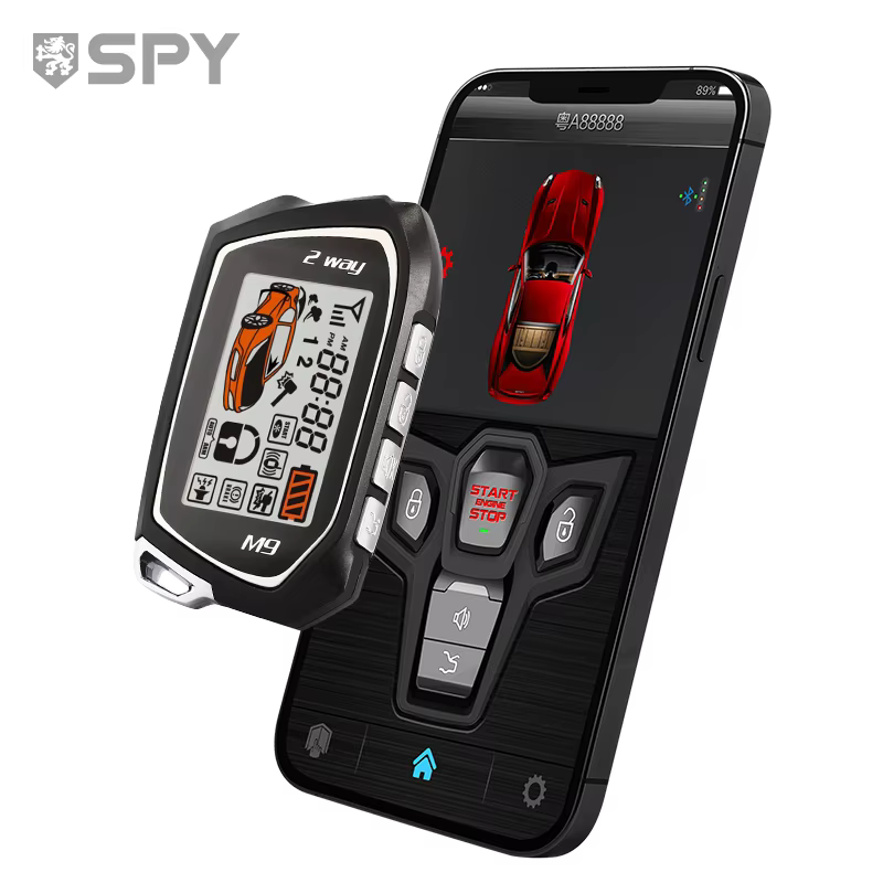 SPY Universal 2-Way Car Alarm System with Remote Start