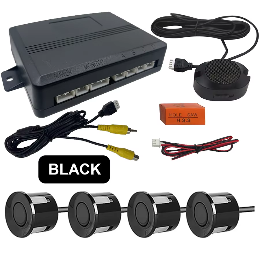 Double CPU AHD/CVBS Parking Sensor with 22mm Probes