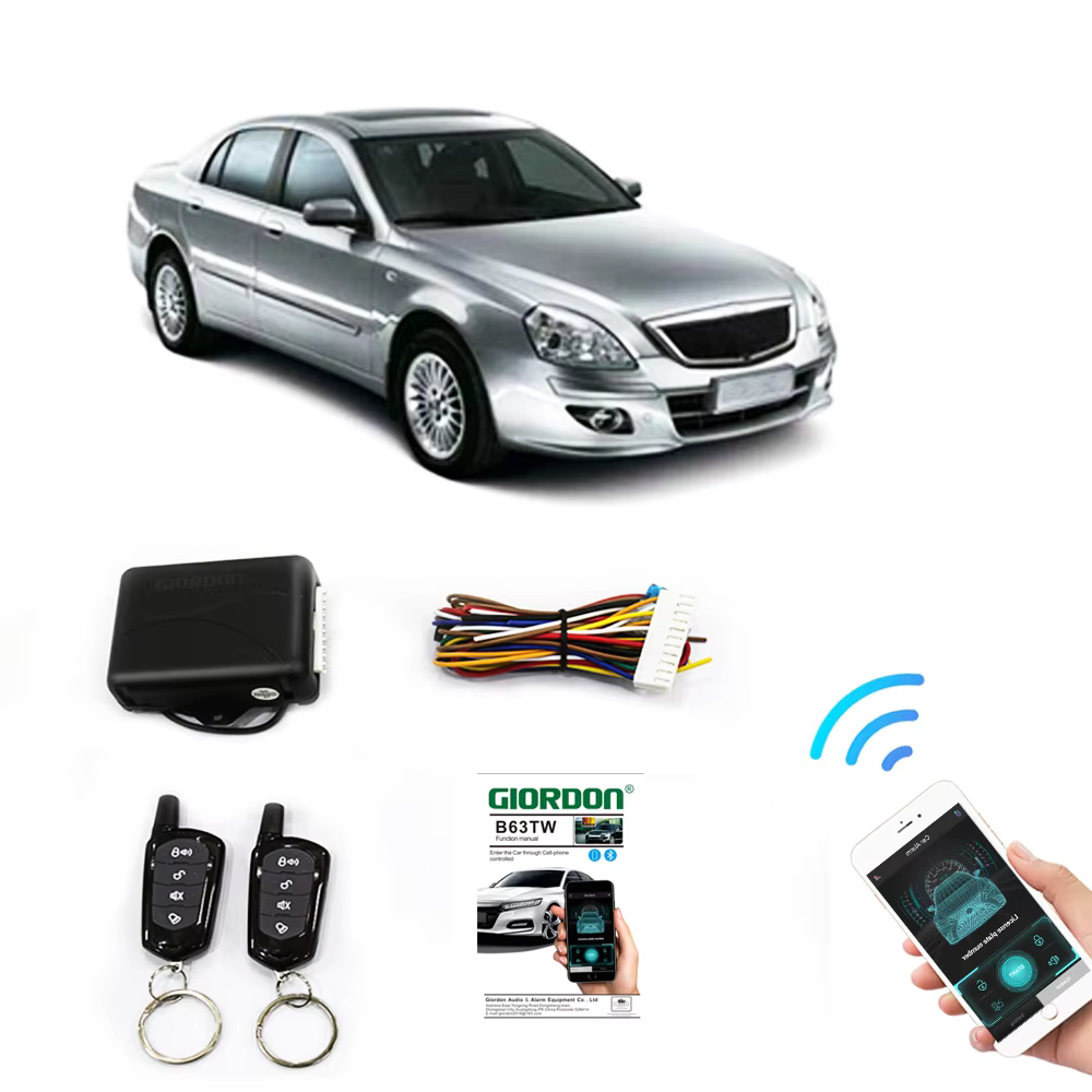 GIORDON Universal 12V Car Alarm Keyless Entry Kit