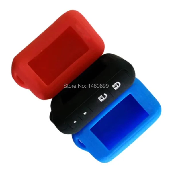 10PCS Black Silicone Key Cases for Starline Car Remotes