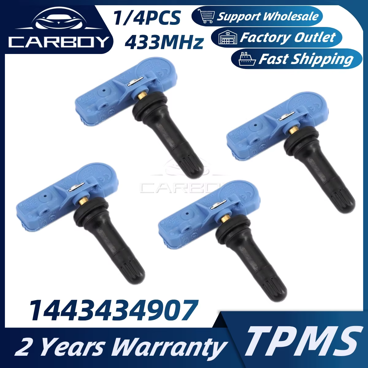 1443434907 TPMS Sensor for Cadillac Chevrolet GMC Opel Vauxhall