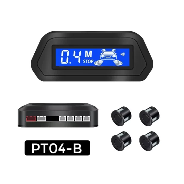 MEKEDE Car Parking Sensor Kit with 4 Sensors & LED Monitor