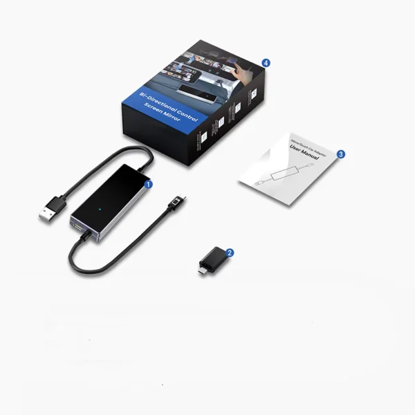 Wireless CarPlay Anti-Control Mirror for Smart Cars