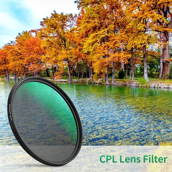 Circular Polarizing CPL Filter for Nikon Canon Sony Lenses