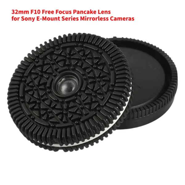 32mm F10 Free Focus Pancake Lens for Mirrorless Cameras