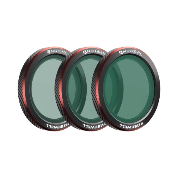 Freewell 3 Pack Magnetic Filters for DJI Neo 2 Camera
