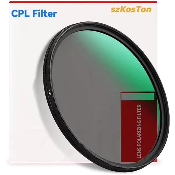 SZKOSTON Circular Polarizer Filter Multiple Sizes