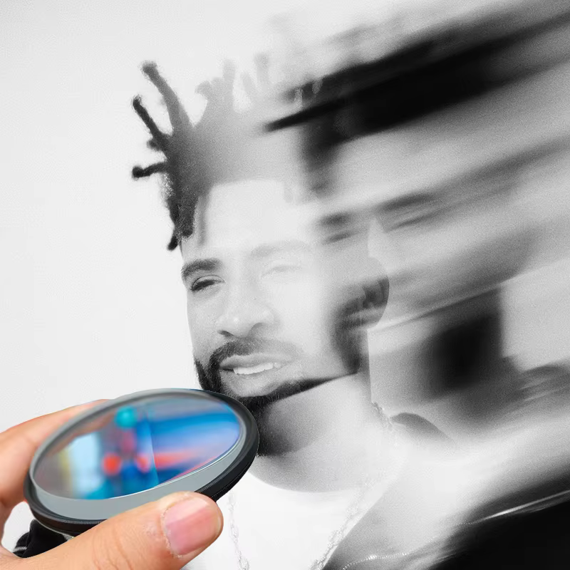 Ghost Motion V1 Glass Prism Lens Blur Filter 77mm