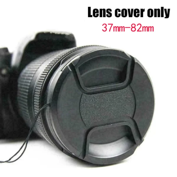 Lens Cap Cover Protector for 37-82mm Camera Lenses