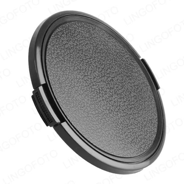 Universal Side Pinch Lens Cap 25-105mm Snap-on Dust Cover
