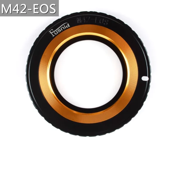 Metal M42 to Canon EOS EF Lens Adapter Ring