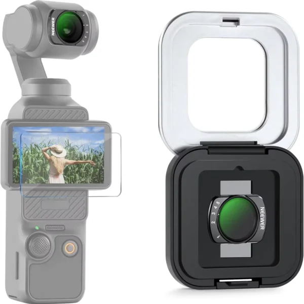 NEEWER ND16 ND64 ND256 CPL Filter Set for DJI Osmo Pocket 3