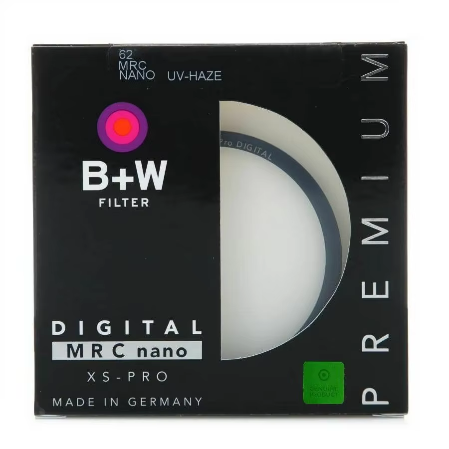 B+W UV Filter with MRC Nano Coating for Camera Lenses