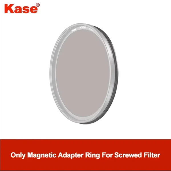 Kase Magnetic Adapter Ring Kit Converts Screw-in Filters