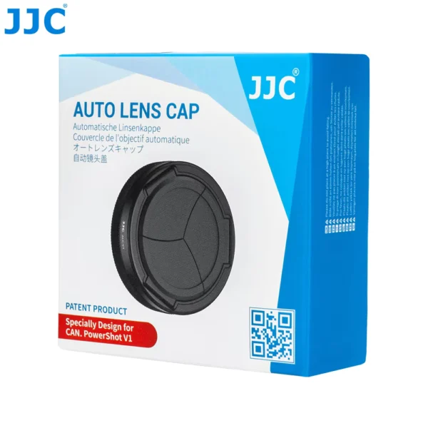 JJC Auto Lens Cap for Canon PowerShot V1 Vlog Camera
