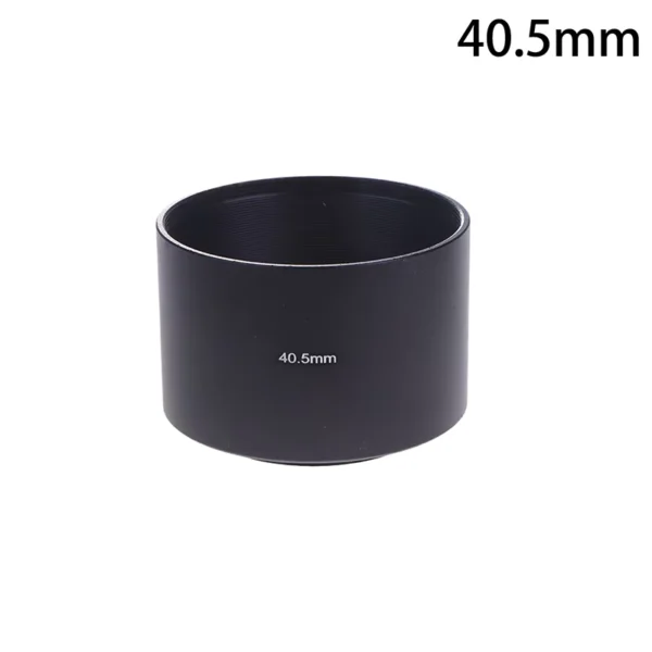 Universal Metal Lens Hood with Adjustable Rotation 40.5-77mm