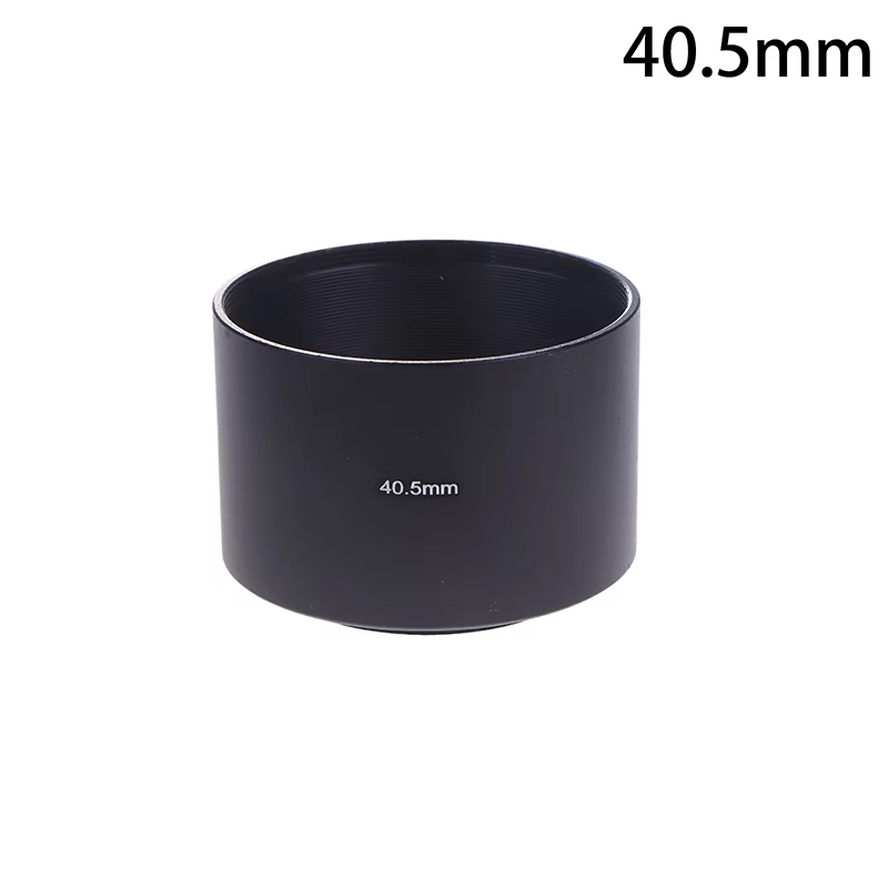 Universal Metal Lens Hood with Adjustable Rotation 40.5-77mm